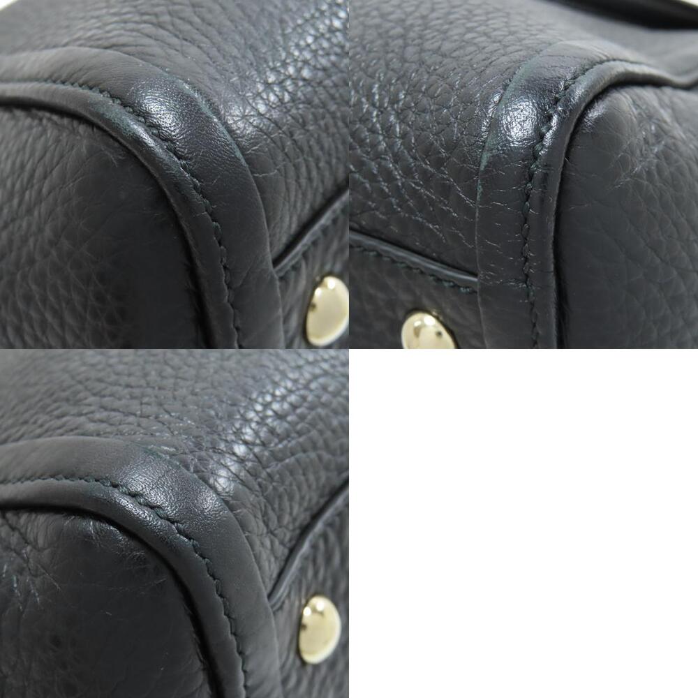 Gucci Soho Interlocking GG Handbag Leather - Picture 10 of 11